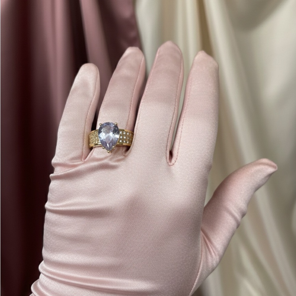 Elegant Gold and Silver Women's Ring #9